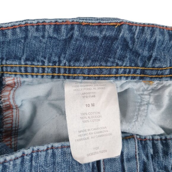 Lee Low On The Waist 32 IN Size 10M Denim Bermuda Jean Shorts Casual Snap Button - Picture 6 of 9